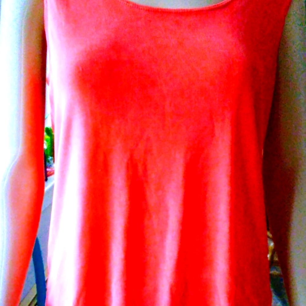 White Stag bright orange stretchy tank. Beautiful